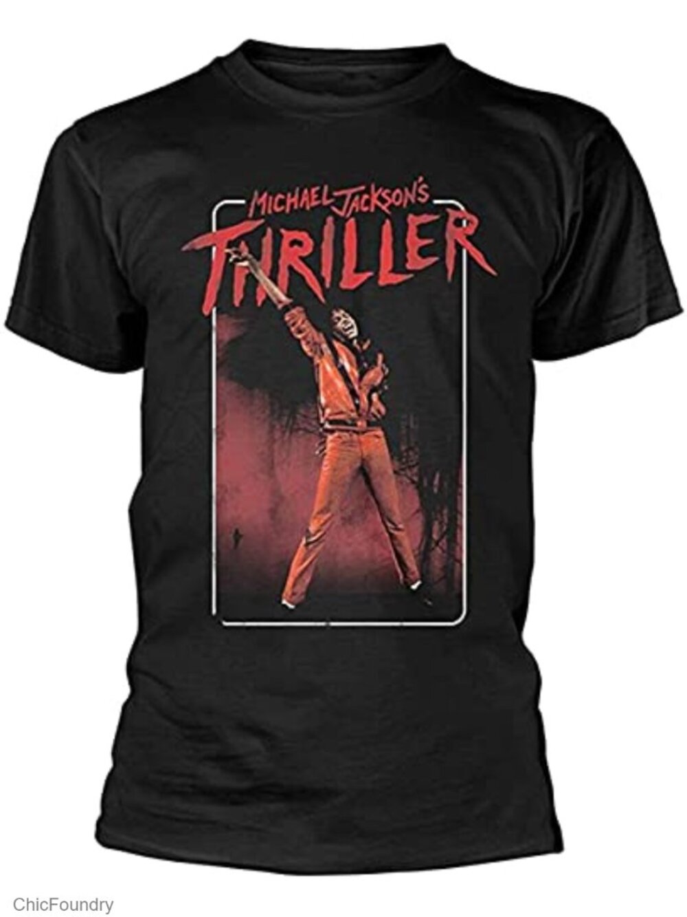Michael Jackson Thriller Officially Licensed Short Sleeve Graphic Tee